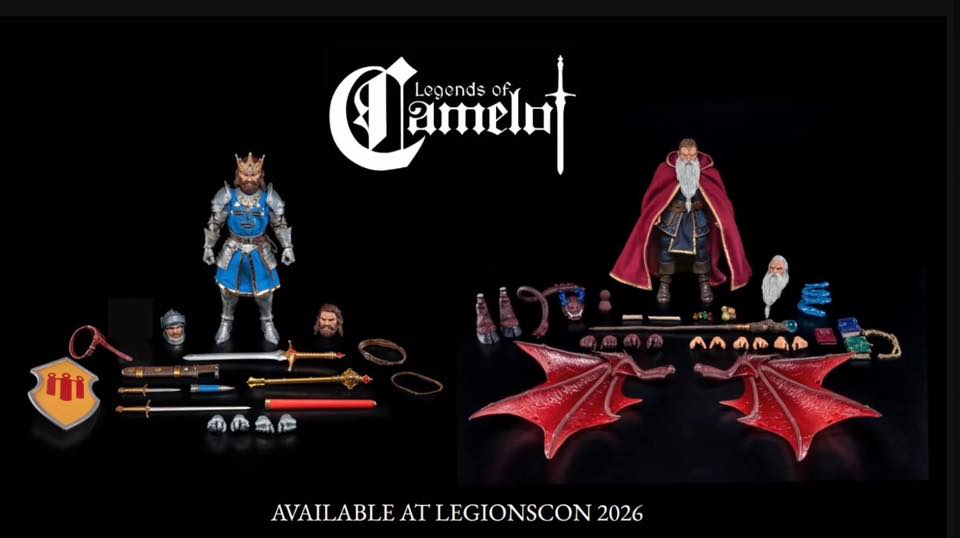 Camelot Project Ralph Ring Legends of Camelot Legionscon Exclusives – Project Action Figure